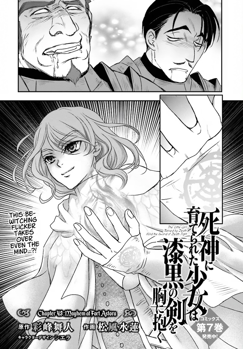 Shinigami Ni Sodaterareta Shoujo Wa Shikkoku No Tsurugi Wo Mune Ni Idaku 43 3