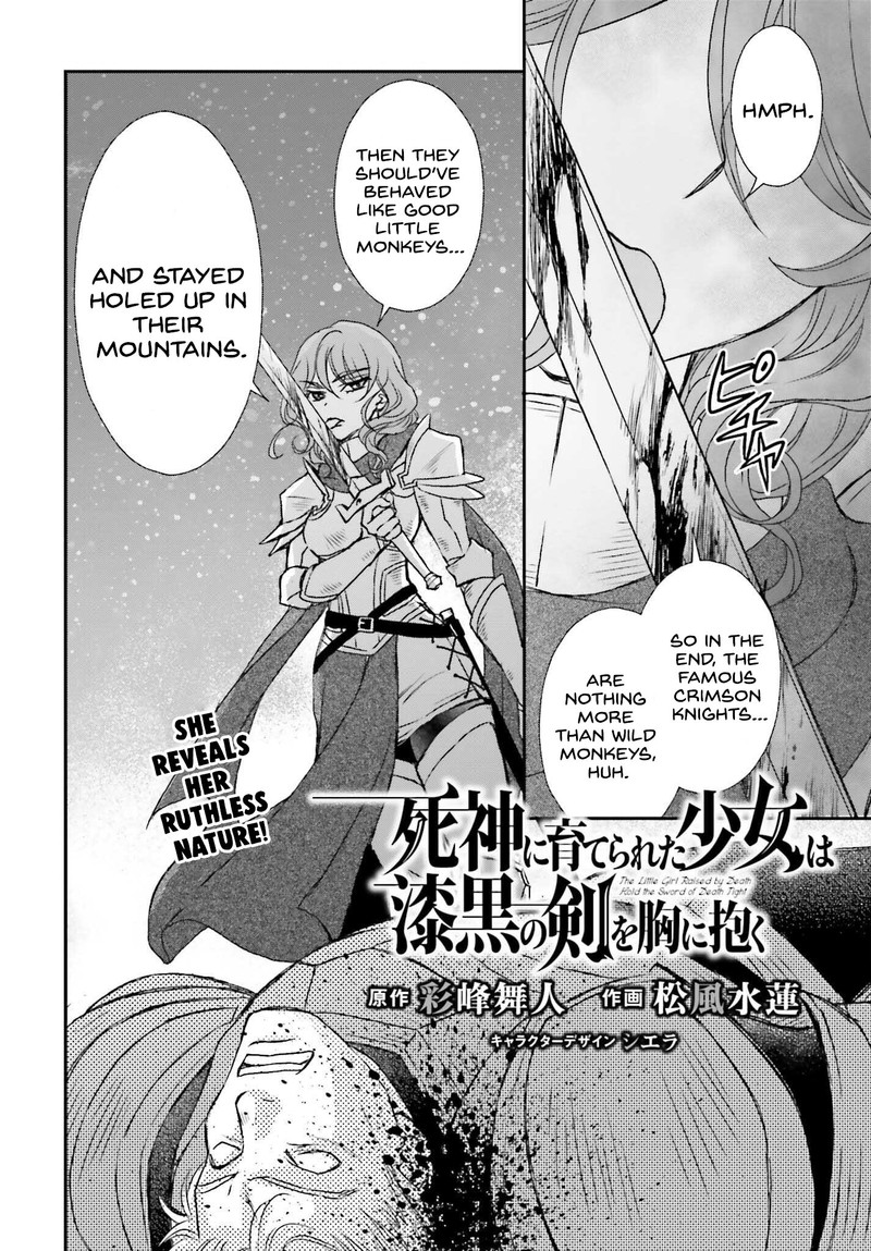 Shinigami Ni Sodaterareta Shoujo Wa Shikkoku No Tsurugi Wo Mune Ni Idaku 44 2