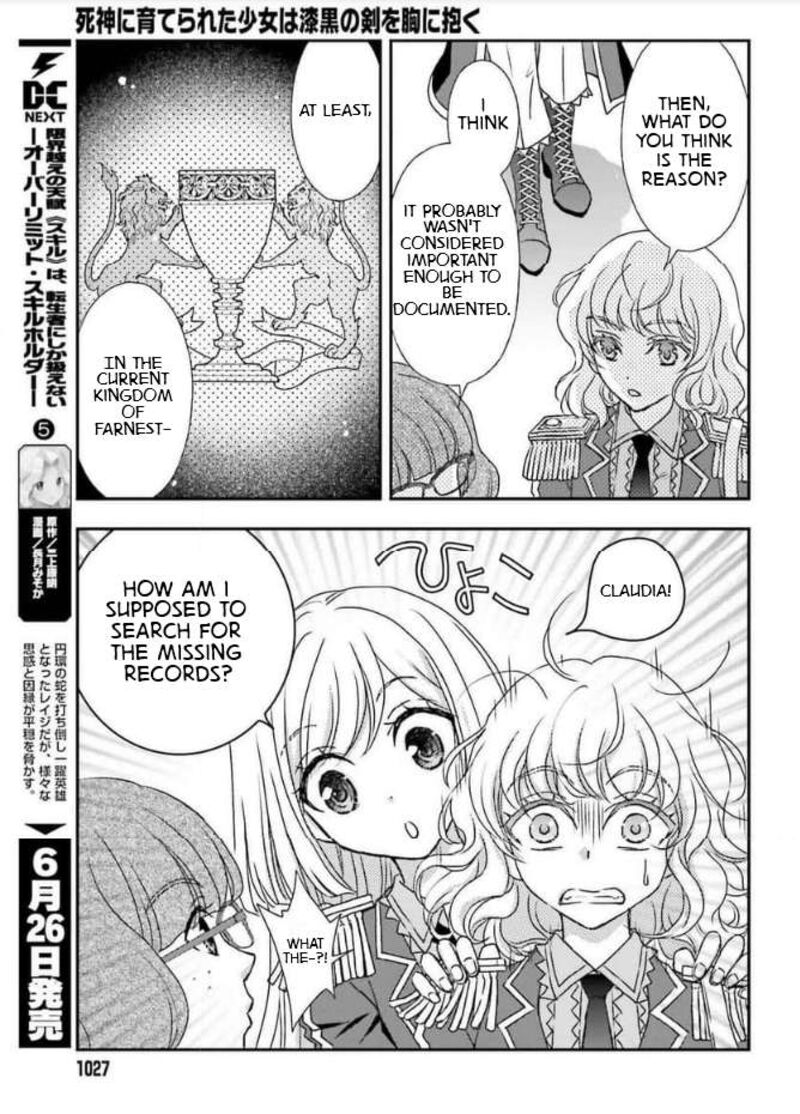 Shinigami Ni Sodaterareta Shoujo Wa Shikkoku No Tsurugi Wo Mune Ni Idaku 46 11