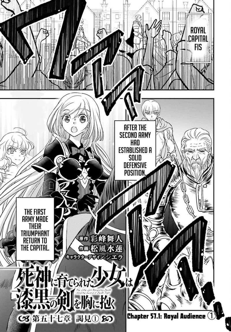Shinigami Ni Sodaterareta Shoujo Wa Shikkoku No Tsurugi Wo Mune Ni Idaku 57a 1