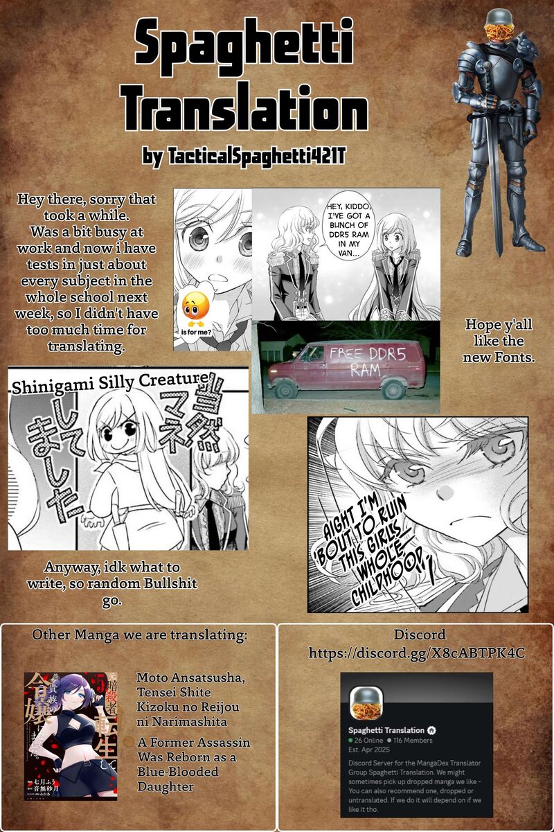 Shinigami Ni Sodaterareta Shoujo Wa Shikkoku No Tsurugi Wo Mune Ni Idaku 57a 14