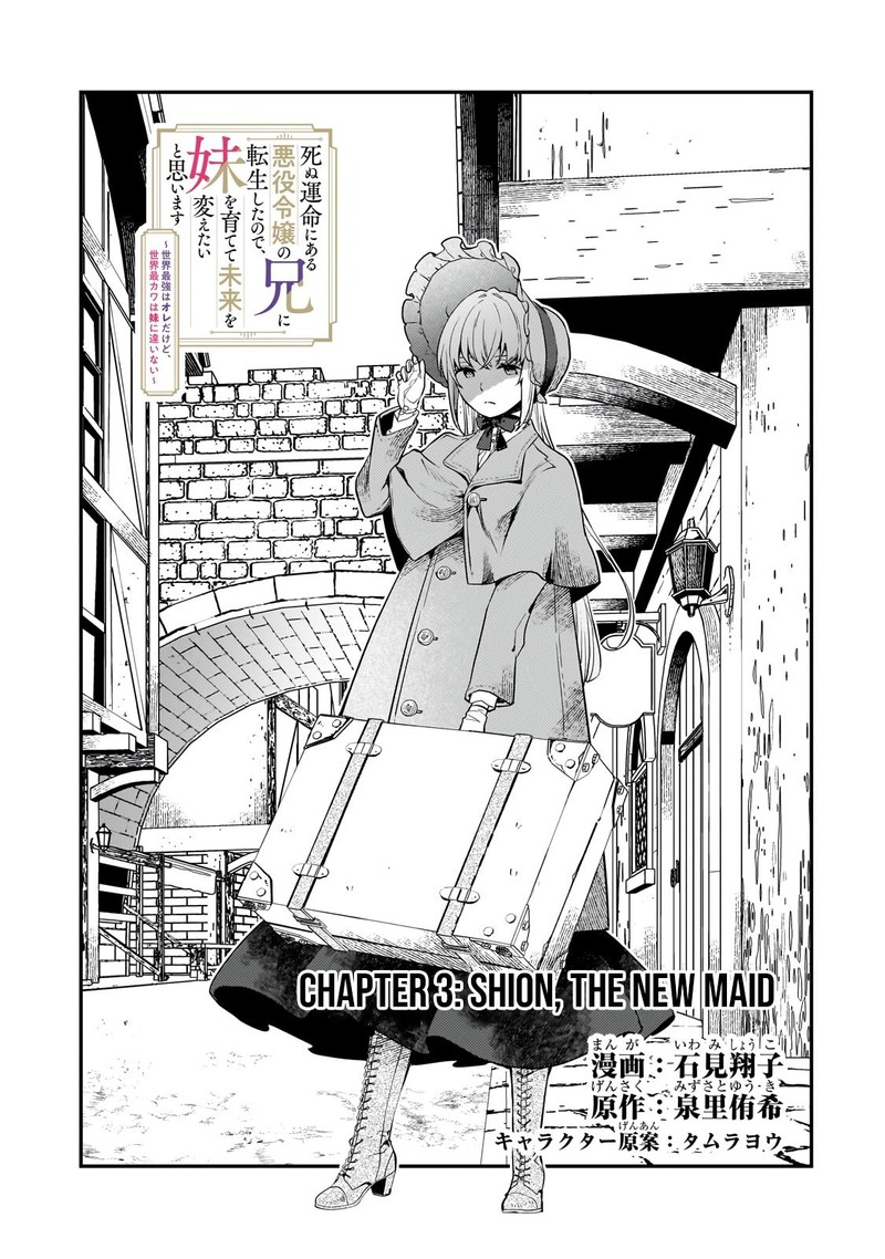 Shinu Unmei Ni Aru Akuyaku Reijou No Ani Ni Tensei Shita Node Imouto O Sodatete Mirai O Kaetai To Omoimasu Sekai Saikyou Wa Ore Dakedo Sekai Saikawa Wa Imouto Ni Chigainai 3 2