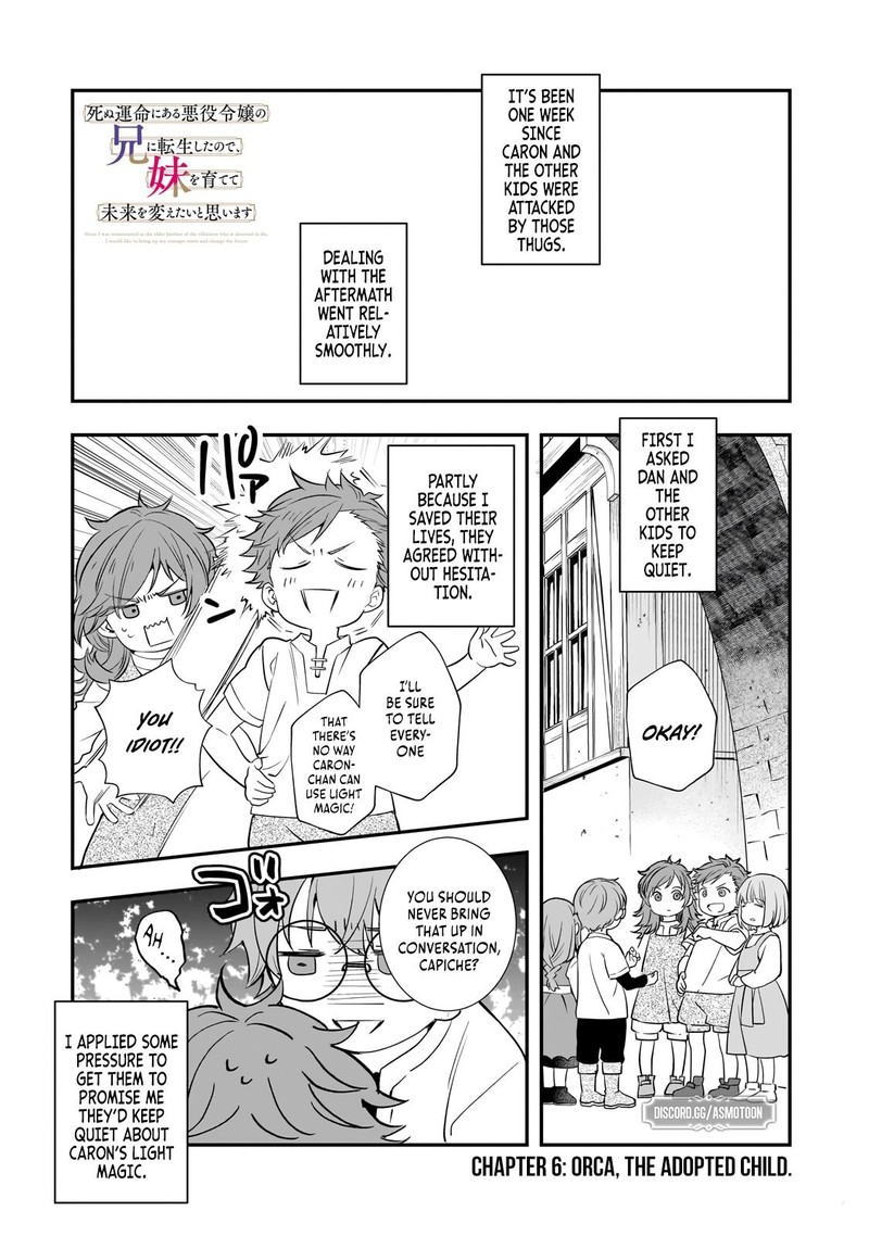 Shinu Unmei Ni Aru Akuyaku Reijou No Ani Ni Tensei Shita Node Imouto O Sodatete Mirai O Kaetai To Omoimasu Sekai Saikyou Wa Ore Dakedo Sekai Saikawa Wa Imouto Ni Chigainai 6 1