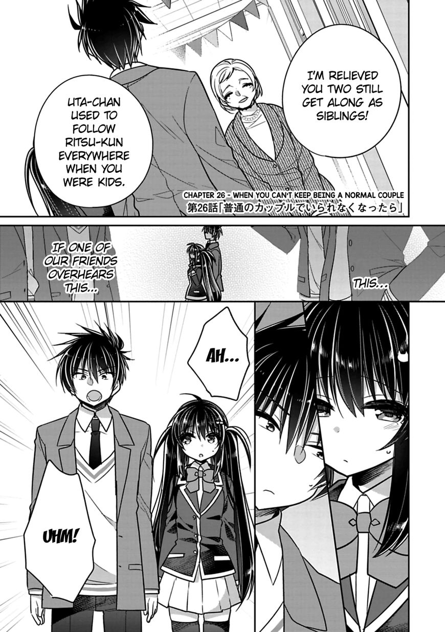 Siscon Ani To Brocon Imouto Ga Shoujiki Ni Nattara 26 1