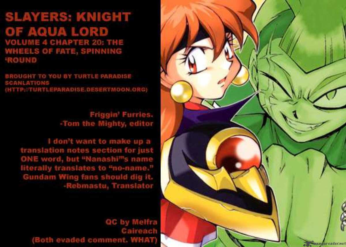 Slayers Knight Of The Aqua Lord 20 31