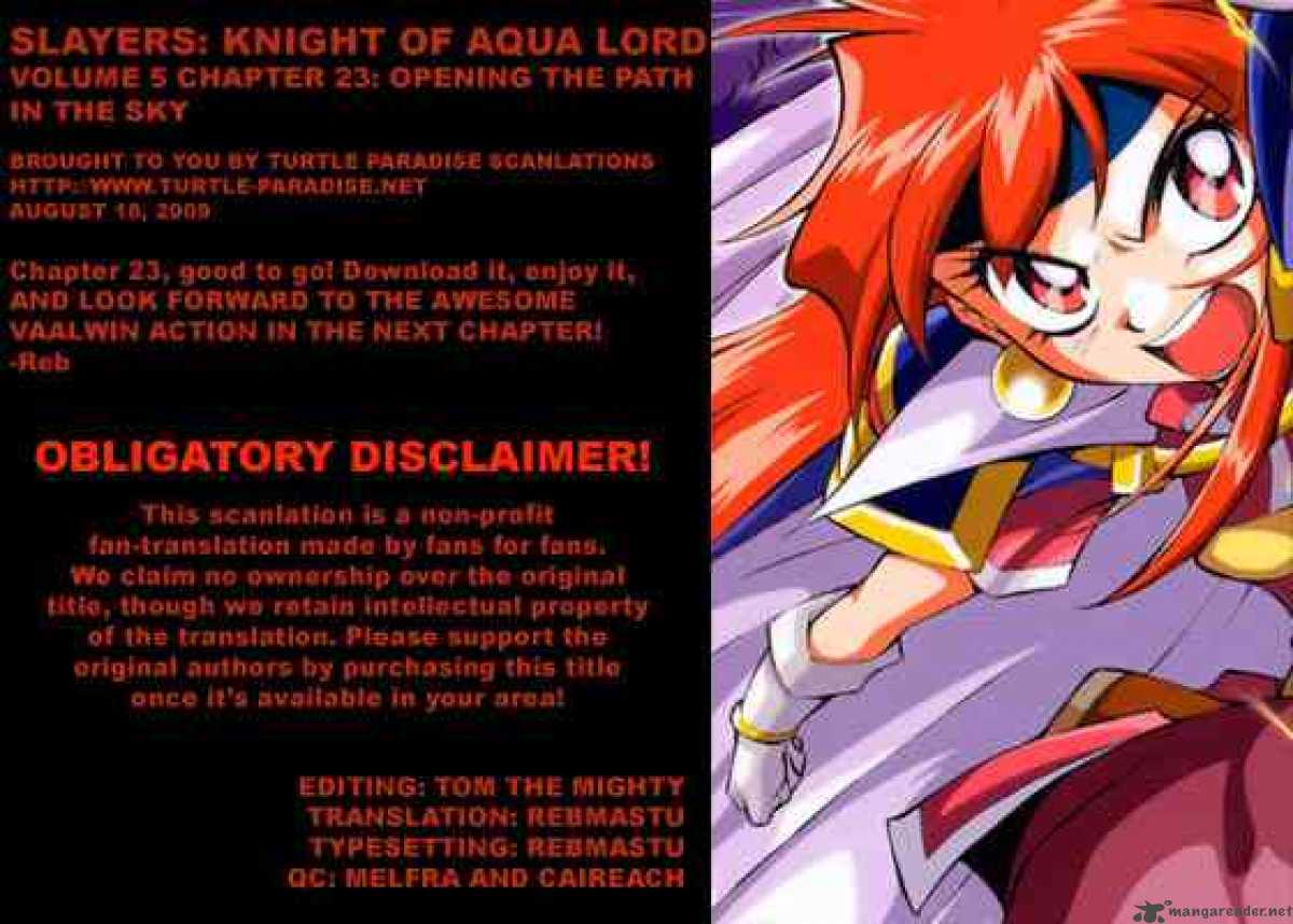 Slayers Knight Of The Aqua Lord 23 31