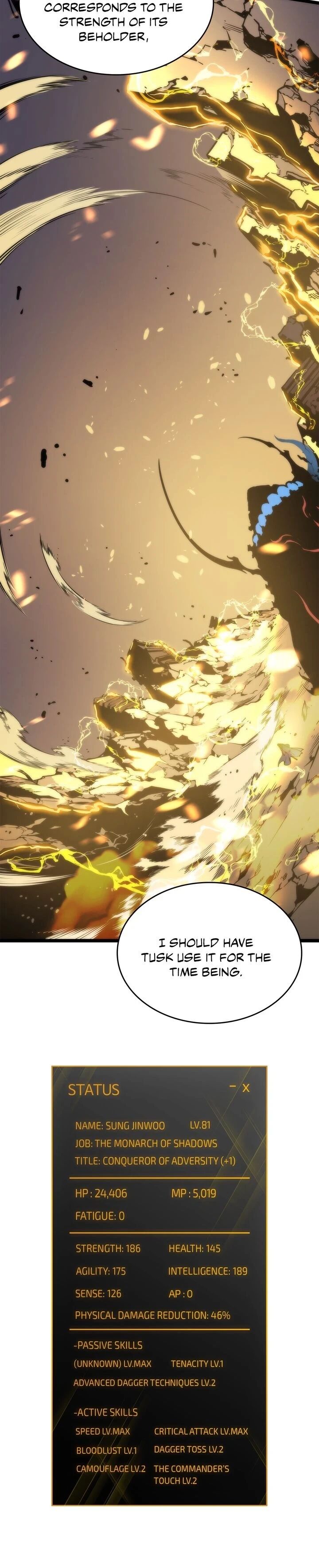 Solo Leveling Ragnarok 80 20