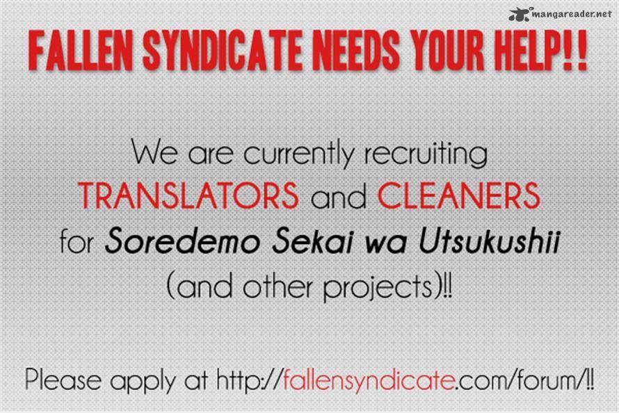 Soredemo Sekai Wa UtsukushII 10 31