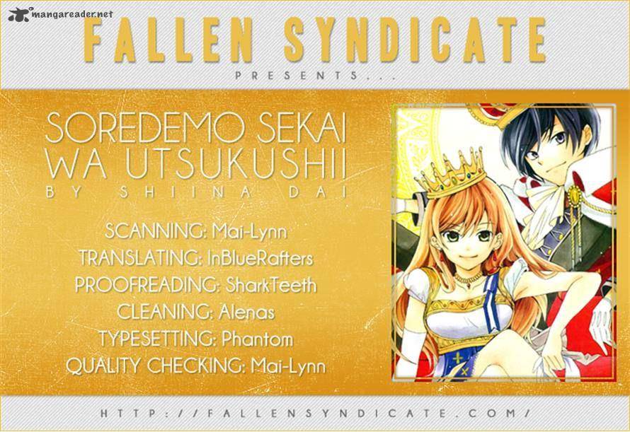 Soredemo Sekai Wa UtsukushII 15 34
