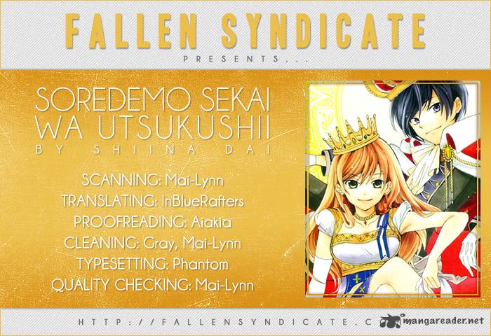 Soredemo Sekai Wa UtsukushII 20 37