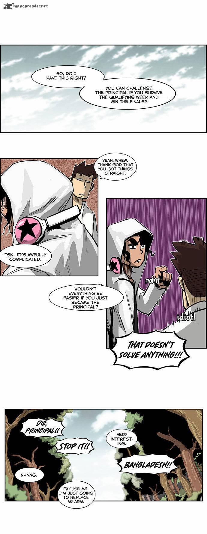 Special Martial Arts Extreme Hell Private High School 56 9
