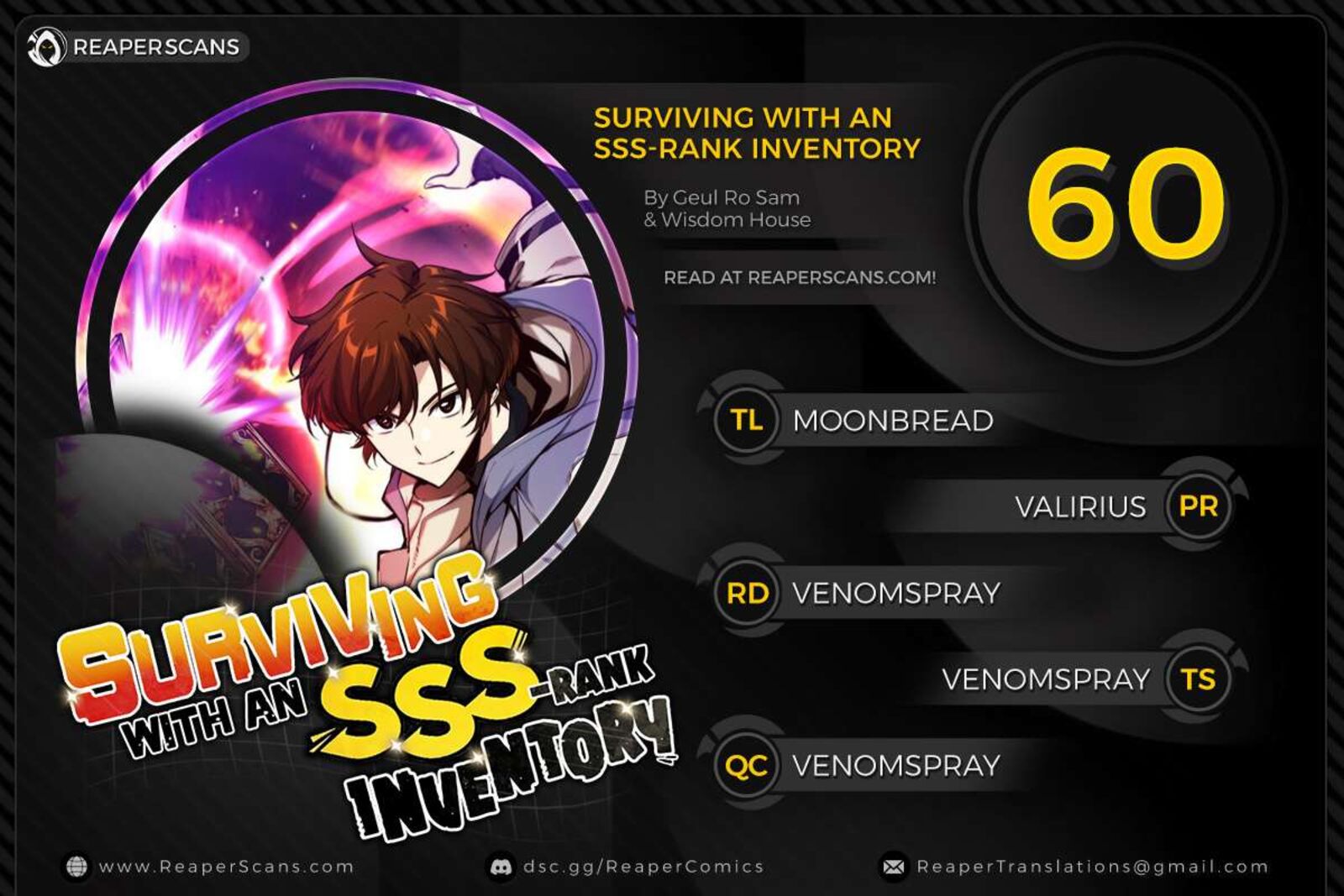 Surviving With An Sss Rank Inventory 60 1