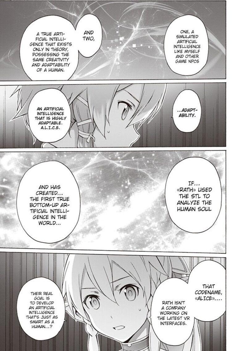Sword Art Online Alicization 12 19