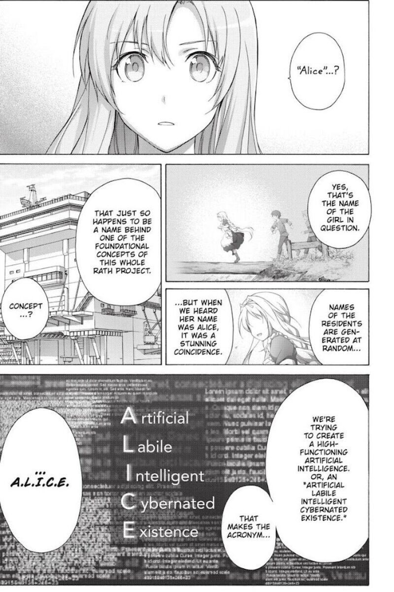 Sword Art Online Alicization 15 23