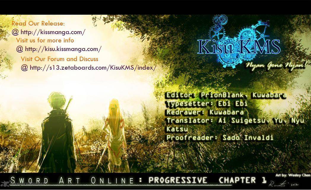 Sword Art Online Progressive 1 1