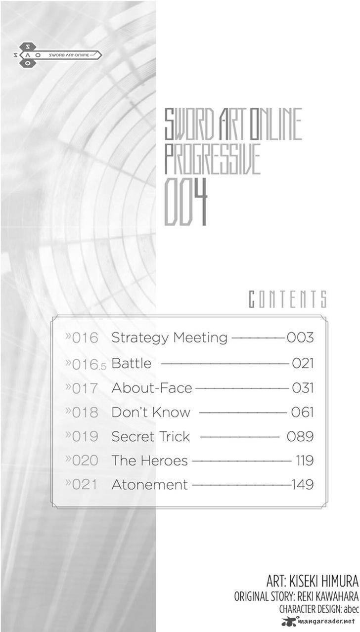Sword Art Online Progressive 16 3