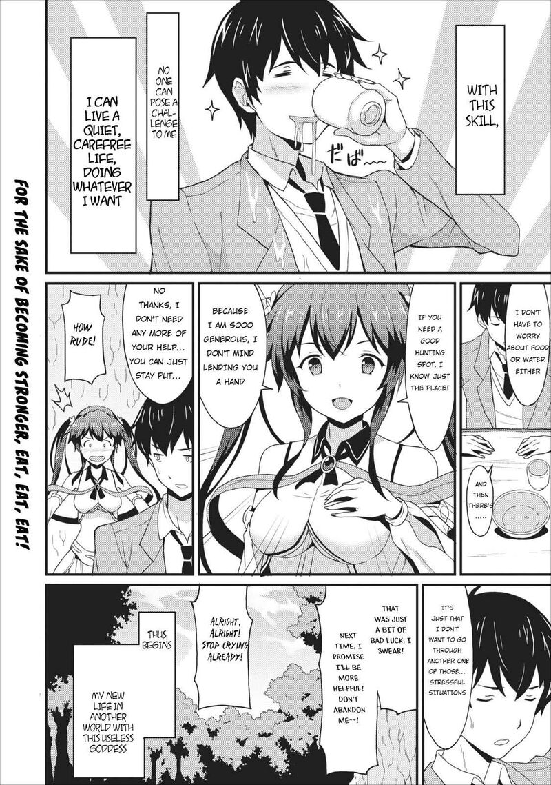 Taberu Dake De Level Up Damegami To Issho Ni Isekai Musou 1 41