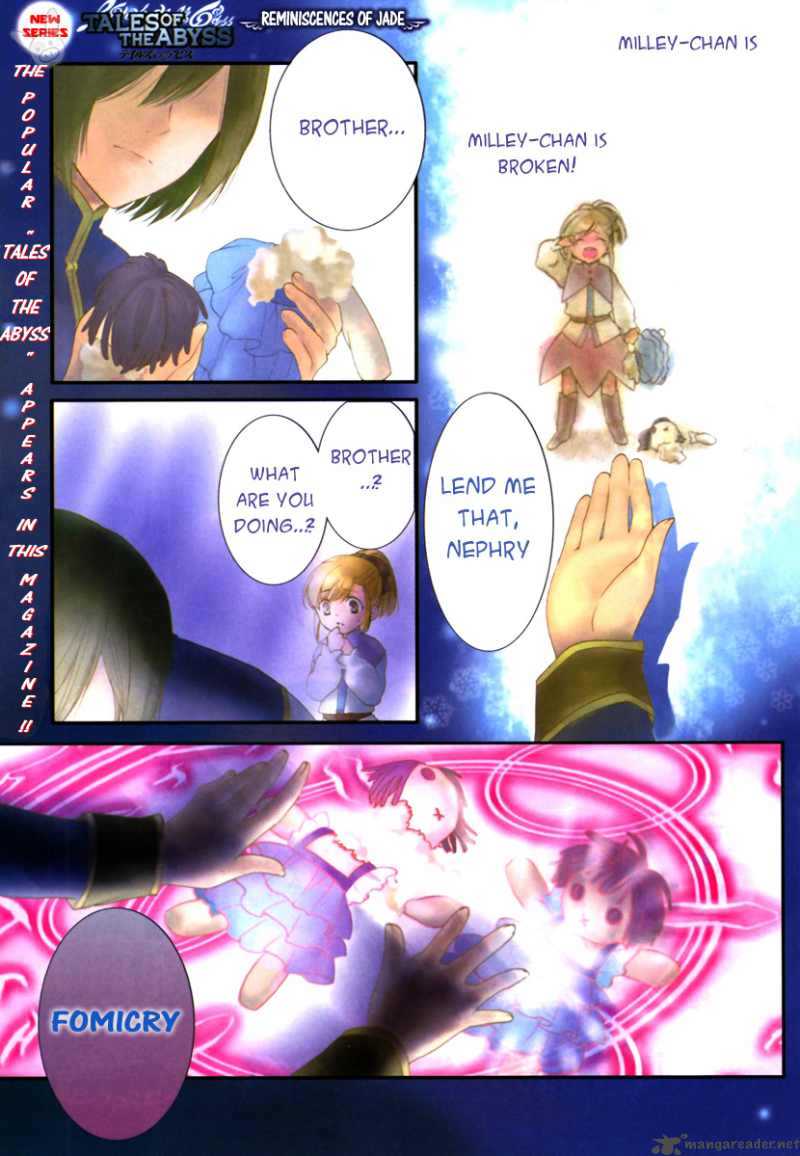 Tale Of The Abyss Reminiscences Of Jade 1 1