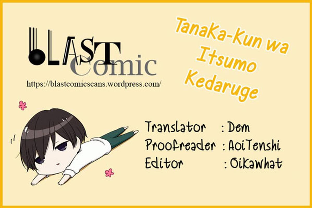 Tanaka Kun Wa Itsumo Kedaruge 100 14