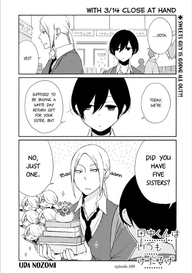 Tanaka Kun Wa Itsumo Kedaruge 109 2