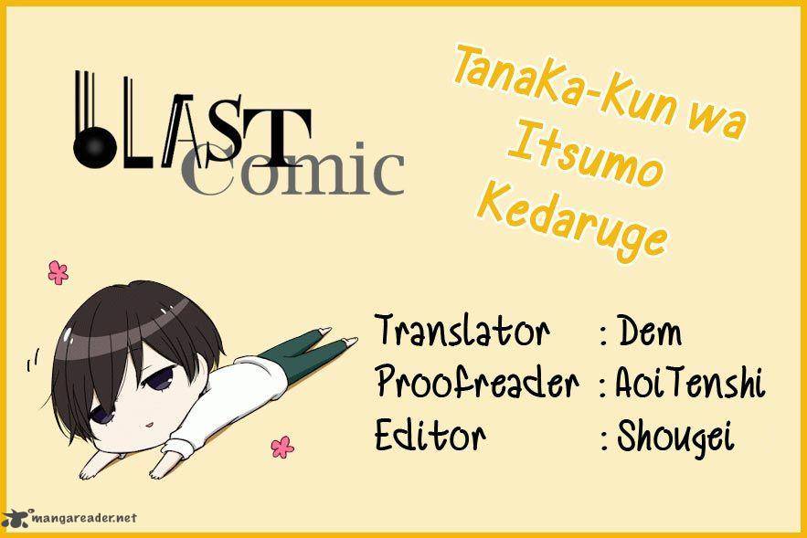Tanaka Kun Wa Itsumo Kedaruge 18 1
