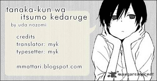 Tanaka Kun Wa Itsumo Kedaruge 2 18