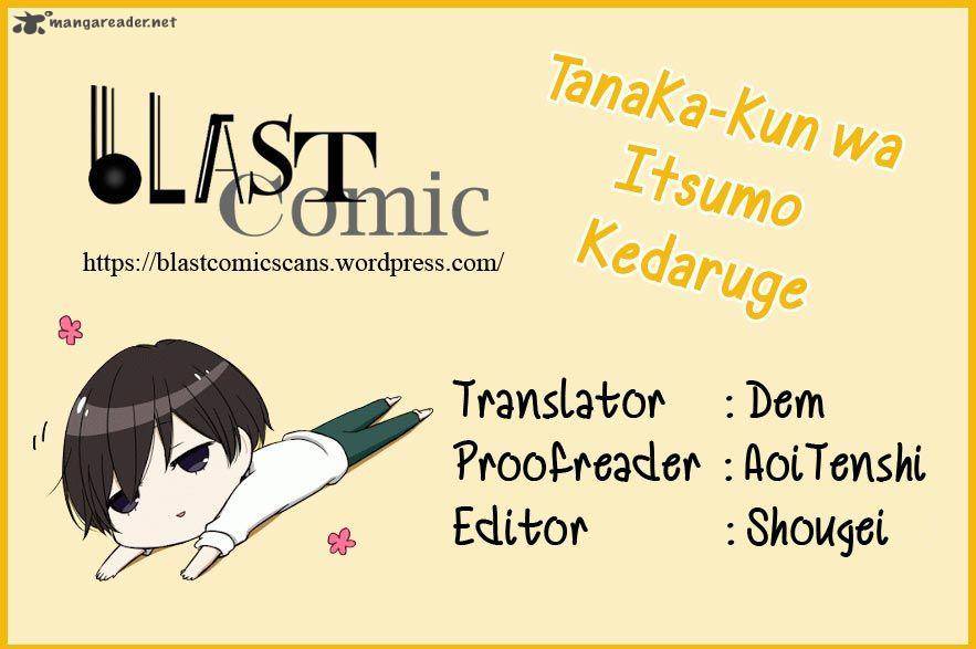 Tanaka Kun Wa Itsumo Kedaruge 23 1