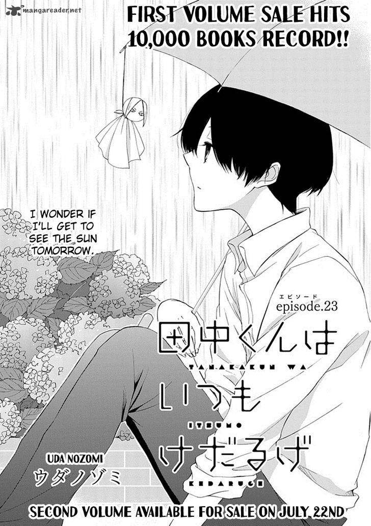 Tanaka Kun Wa Itsumo Kedaruge 23 2