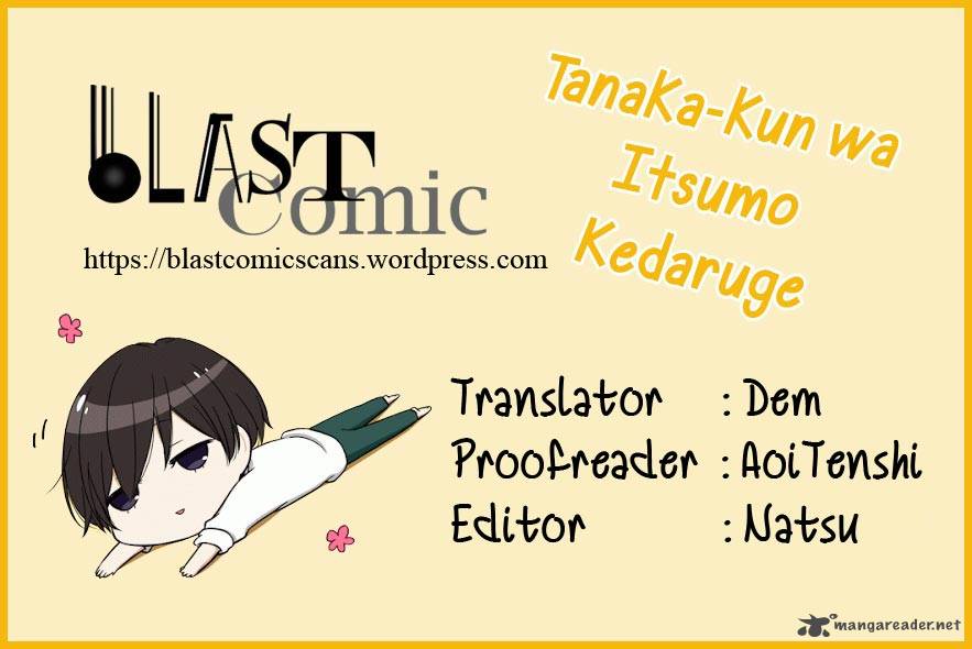 Tanaka Kun Wa Itsumo Kedaruge 26 1