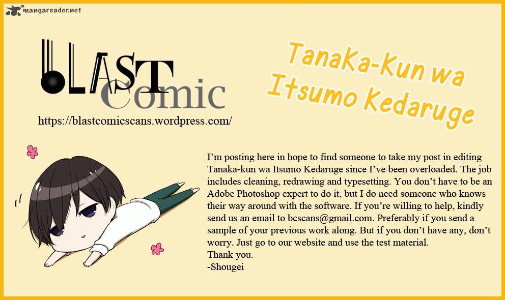 Tanaka Kun Wa Itsumo Kedaruge 28 17