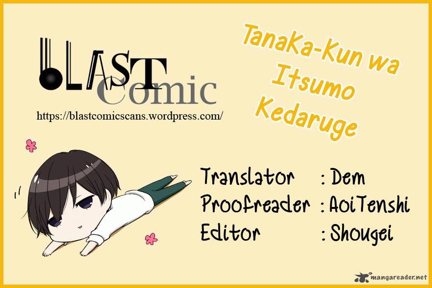 Tanaka Kun Wa Itsumo Kedaruge 31 1