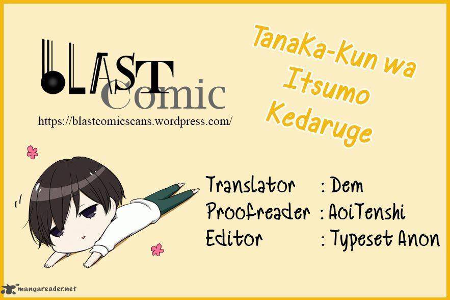 Tanaka Kun Wa Itsumo Kedaruge 33 1