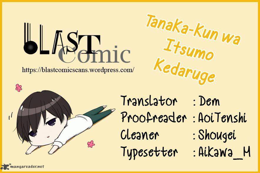 Tanaka Kun Wa Itsumo Kedaruge 34 1