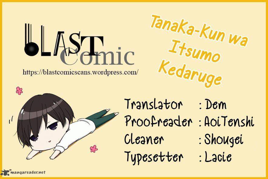 Tanaka Kun Wa Itsumo Kedaruge 35 1
