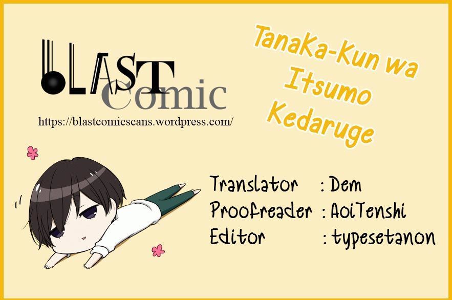 Tanaka Kun Wa Itsumo Kedaruge 37 1