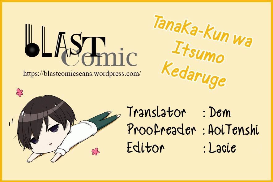 Tanaka Kun Wa Itsumo Kedaruge 38 1