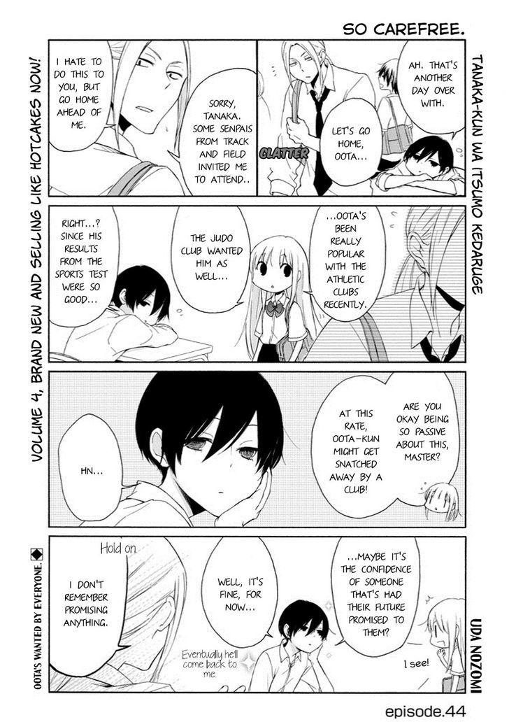 Tanaka Kun Wa Itsumo Kedaruge 44 2