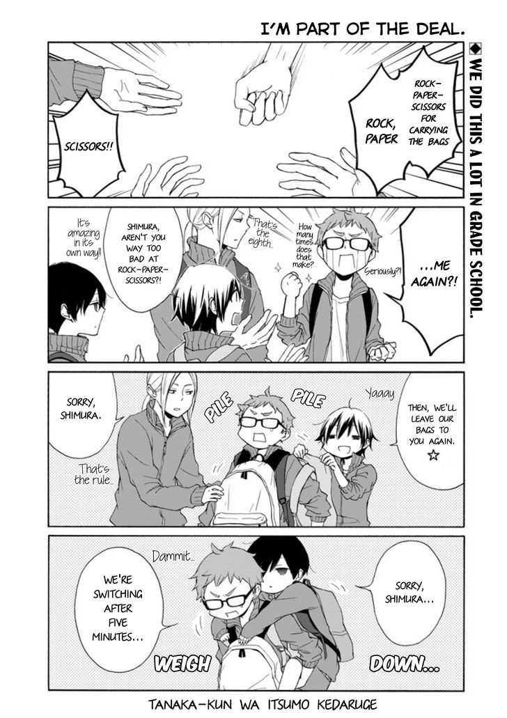 Tanaka Kun Wa Itsumo Kedaruge 54 2