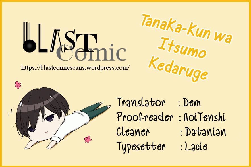 Tanaka Kun Wa Itsumo Kedaruge 56 1
