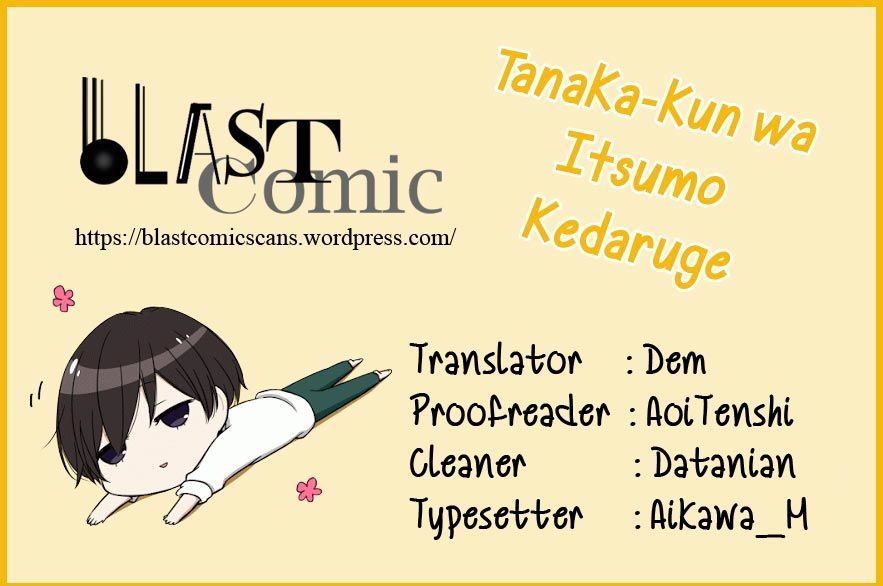 Tanaka Kun Wa Itsumo Kedaruge 58 1