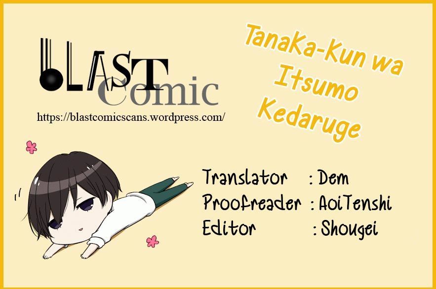 Tanaka Kun Wa Itsumo Kedaruge 59 1