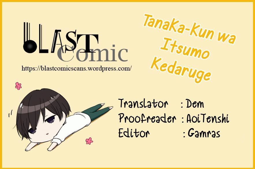 Tanaka Kun Wa Itsumo Kedaruge 61 1