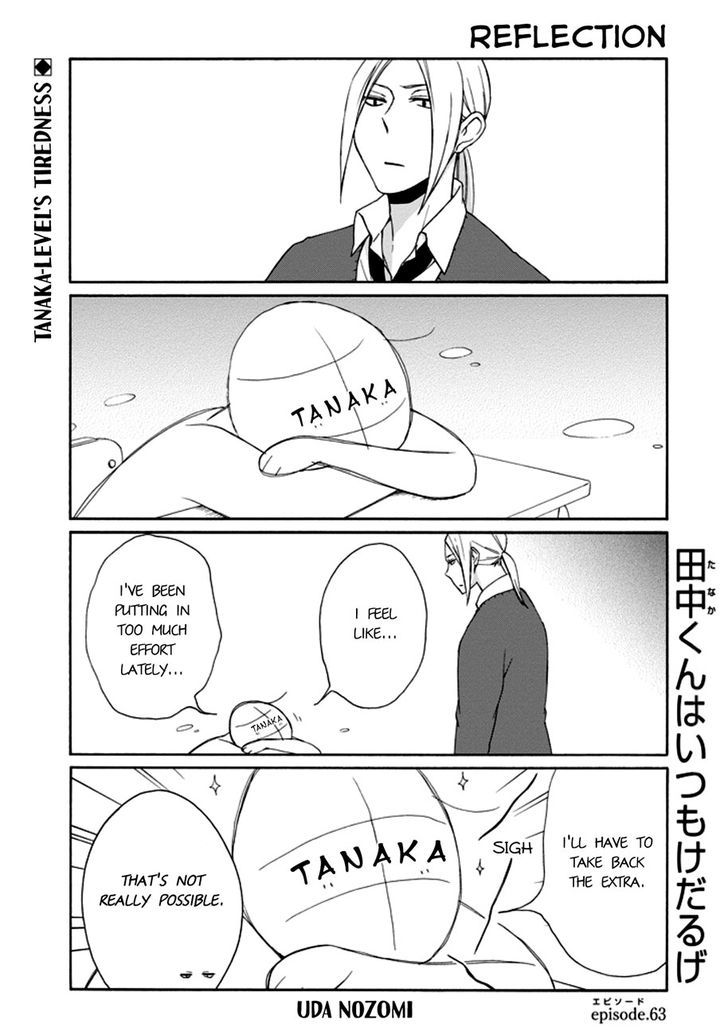 Tanaka Kun Wa Itsumo Kedaruge 63 1
