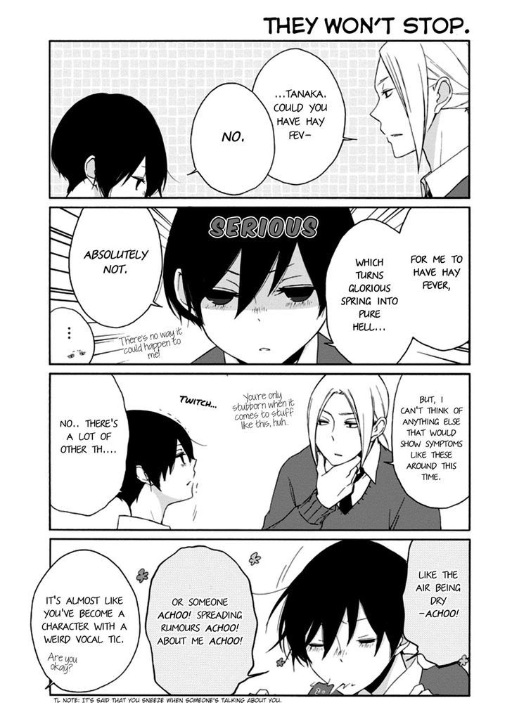 Tanaka Kun Wa Itsumo Kedaruge 63 3