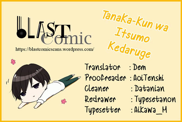 Tanaka Kun Wa Itsumo Kedaruge 64 12