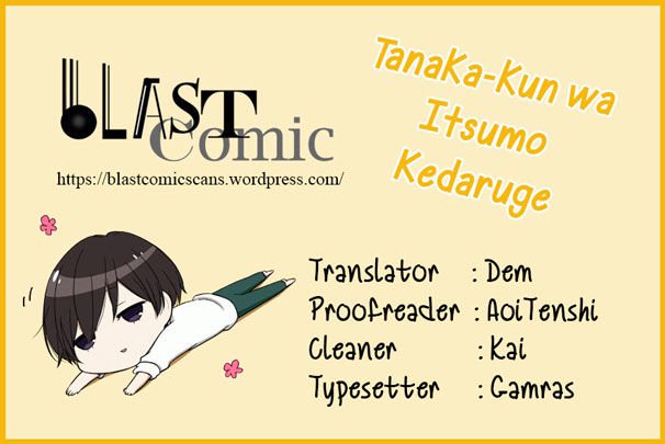 Tanaka Kun Wa Itsumo Kedaruge 88 13