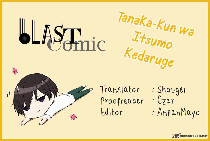Tanaka Kun Wa Itsumo Kedaruge 9 2