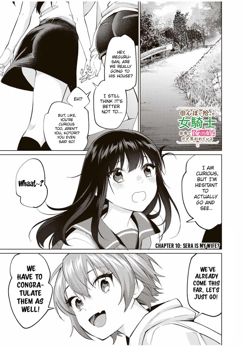 Tanbo De Hirotta Onna Kishi Inaka De Ore No Yome Da To Omowareteiru 10 1