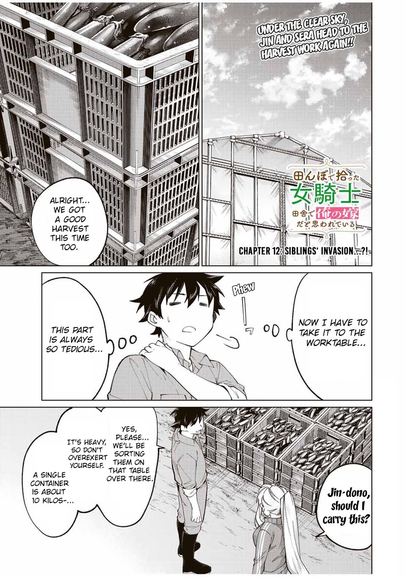 Tanbo De Hirotta Onna Kishi Inaka De Ore No Yome Da To Omowareteiru 12 1