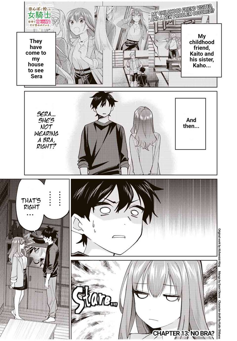 Tanbo De Hirotta Onna Kishi Inaka De Ore No Yome Da To Omowareteiru 13 1